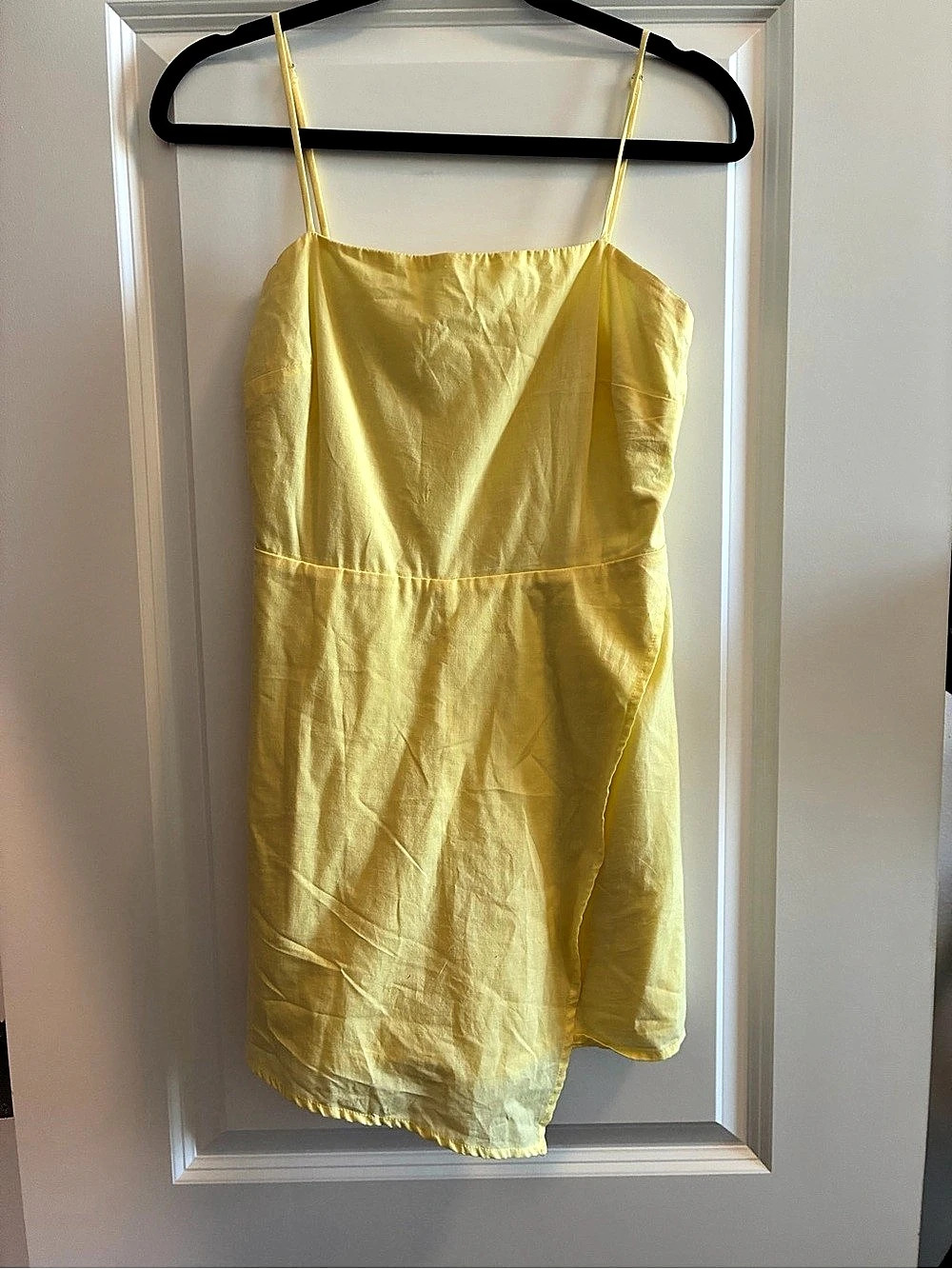 Altar’d state Yellow Mini Dress Size Medium
